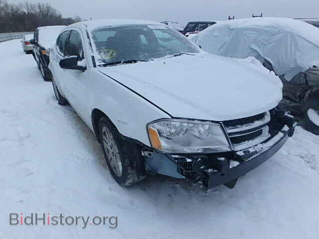 Фотография 1C3CDZAB2DN731211 - DODGE AVENGER 2013