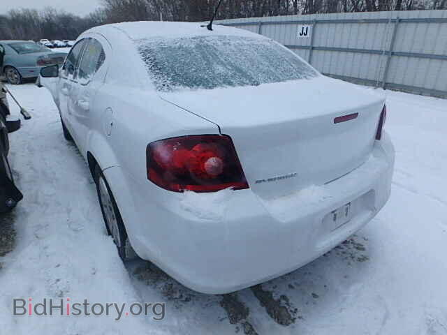 2013 DODGE AVENGER - VIN: 1C3CDZAB2DN731211 - Фото 3