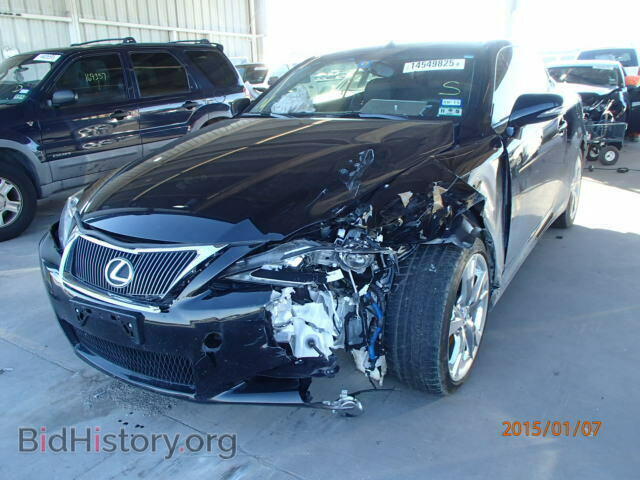 2011 LEXUS IS350 - VIN: JTHFE2C28B2506590 - Фото 2