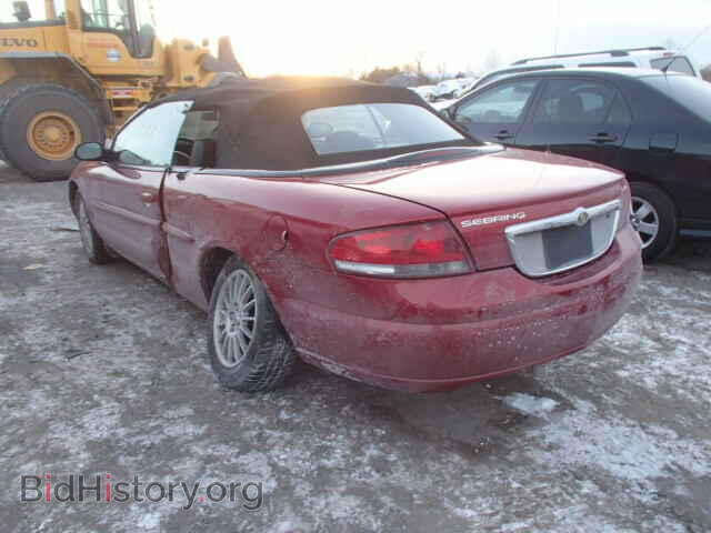 2004 CHRYSLER SEBRING - VIN: 1C3EL55R74N139217 - Фото 3