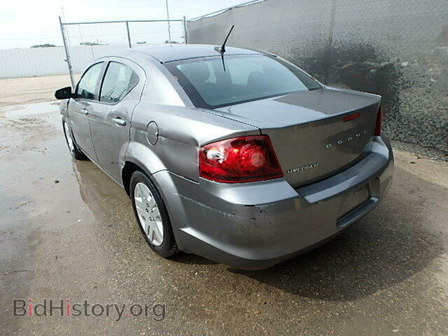 2012 DODGE AVENGER - VIN: 1C3CDZAB8CN136541 - Фото 3