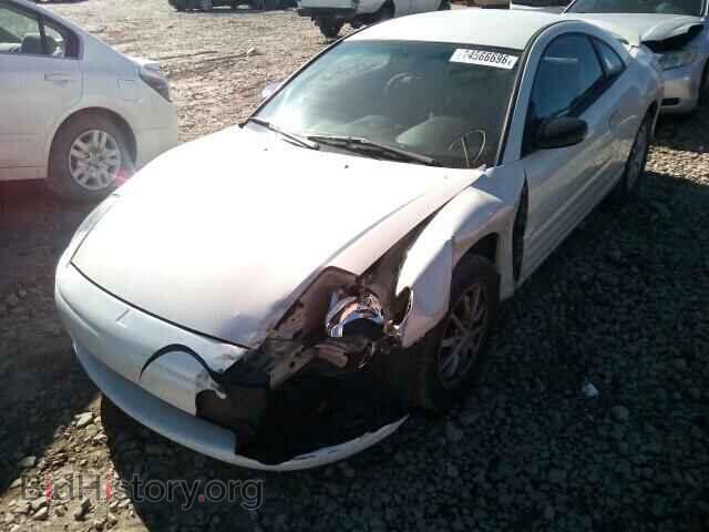 2002 MITSUBISHI ECLIPSE - VIN: 4A3AC44G52E036859 - Фото 2