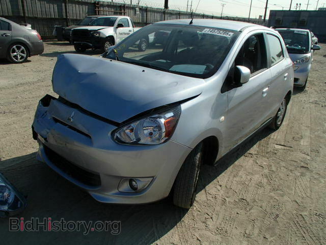 2014 MITSUBISHI MIRAGE - VIN: ML32A4HJ5EH003028 - Фото 2