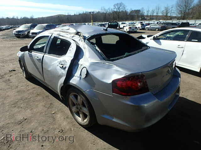 2013 DODGE AVENGER - VIN: 1C3CDZAB6DN536261 - Фото 3