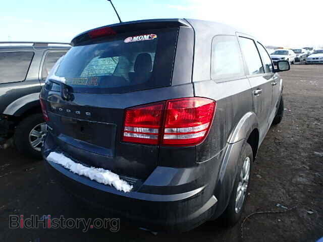 2014 DODGE JOURNEY - VIN: 3C4PDCAB3ET227407 - Фото 4