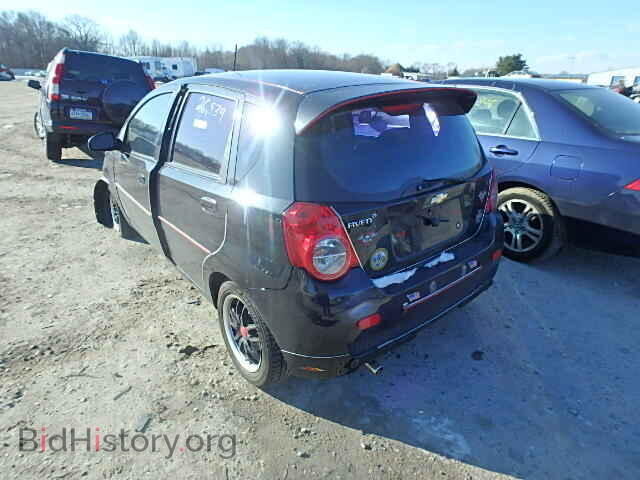 2009 CHEVROLET AVEO - VIN: KL1TD66E69B381532 - Фото 3