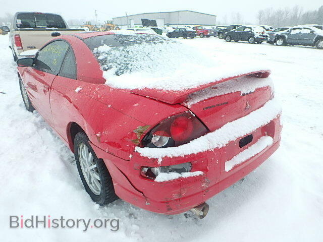 2001 MITSUBISHI ECLIPSE - VIN: 4A3AC44G91E124800 - Photo 3