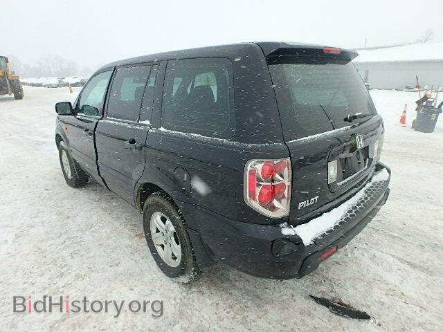 2006 HONDA PILOT - VIN: 2HKYF18116H539369 - Фото 3