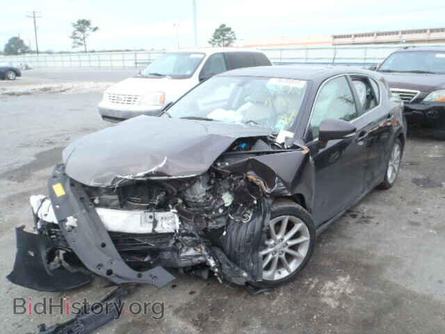 2011 LEXUS CT 200 - VIN: JTHKD5BH0B2012894 - Фото 2