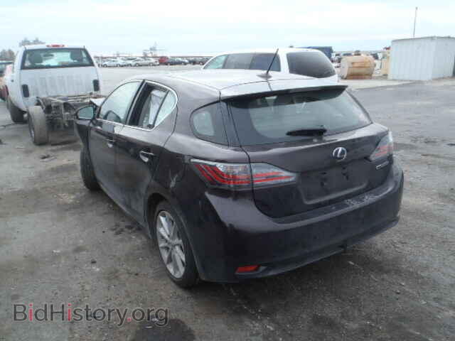 2011 LEXUS CT 200 - VIN: JTHKD5BH0B2012894 - Фото 3