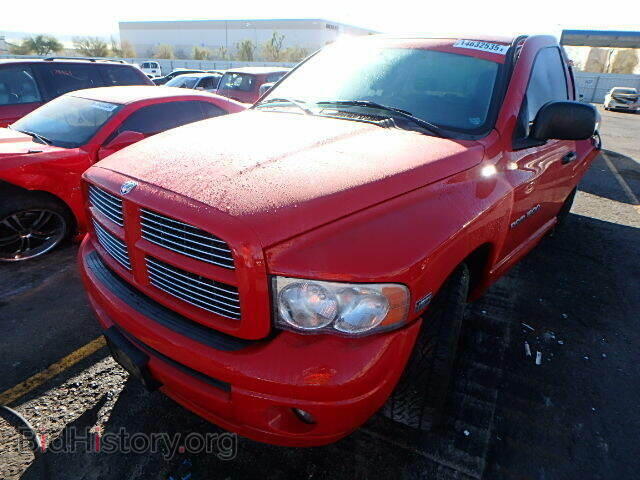 2005 DODGE RAM 1500 - VIN: 1D7HA18D45S355137 - Фото 2