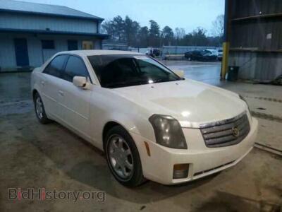 2004 Cadillac CTS, белый — VIN 1G6DM577540121475, Copart