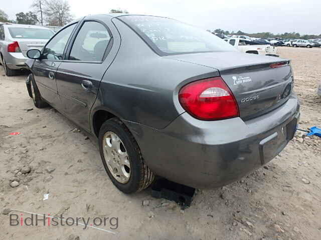 2005 DODGE NEON - VIN: 1B3ES56C25D199343 - Фото 3