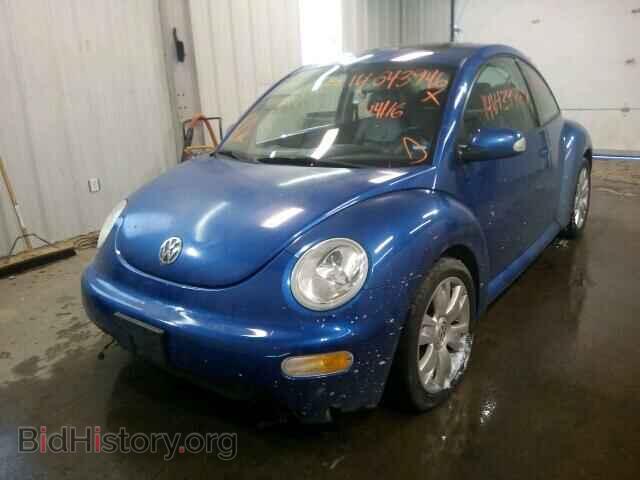 2003 VOLKSWAGEN BEETLE - VIN: 3VWCD21C73M441385 - Фото 2