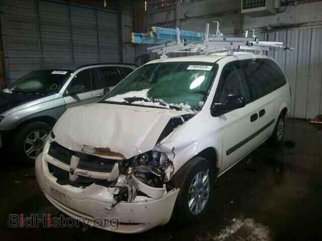 2007 DODGE CARAVAN - VIN: 1D4GP24E37B145160 - Фото 2