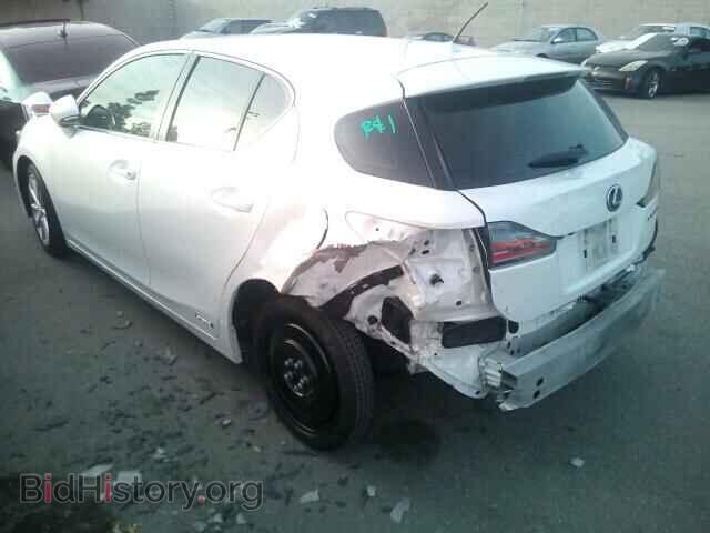 2011 LEXUS CT 200 - VIN: JTHKD5BH2B2046304 - Фото 3