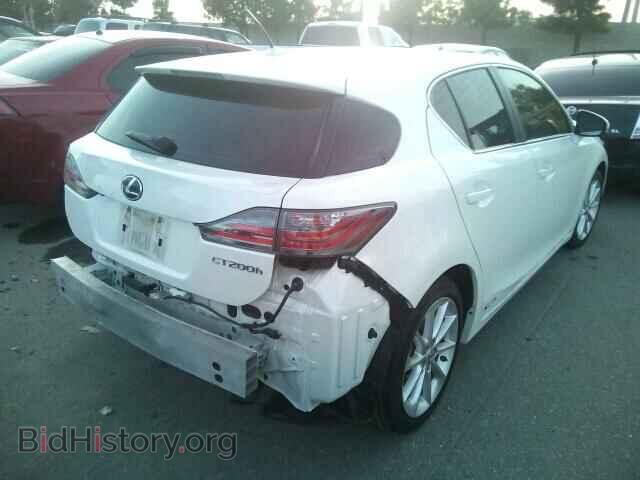 2011 LEXUS CT 200 - VIN: JTHKD5BH2B2046304 - Фото 4