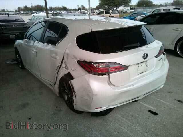 2012 LEXUS CT 200 - VIN: JTHKD5BH9C2057012 - Фото 3