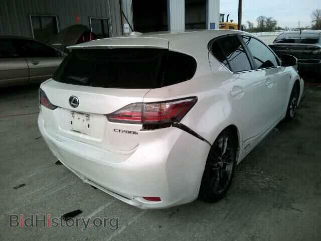2012 LEXUS CT 200 - VIN: JTHKD5BH9C2057012 - Фото 4