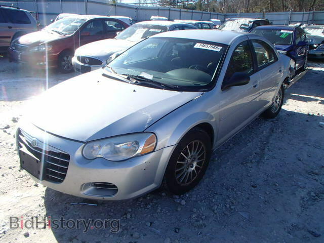 2004 CHRYSLER SEBRING - VIN: 1C3EL46J64N416698 - Фото 2