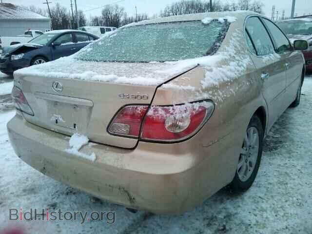 2003 LEXUS ES300 - VIN: JTHBF30G630100256 - Фото 4
