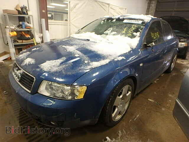 2002 AUDI A4 - VIN: WAUJC68E02A163739 - Фото 2