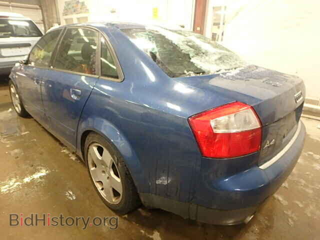2002 AUDI A4 - VIN: WAUJC68E02A163739 - Фото 3