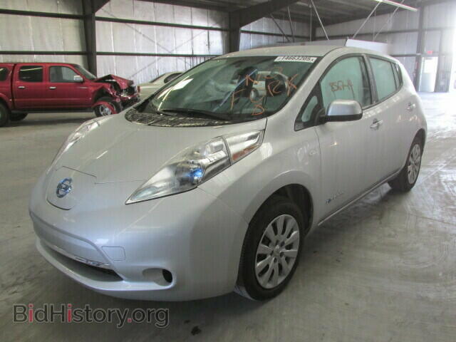 2014 NISSAN LEAF - VIN: 1N4AZ0CP2EC337932 - Фото 2