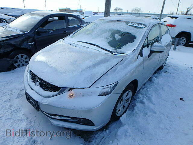 2014 HONDA CIVIC - VIN: 19XFB2F51EE043358 - Фото 2