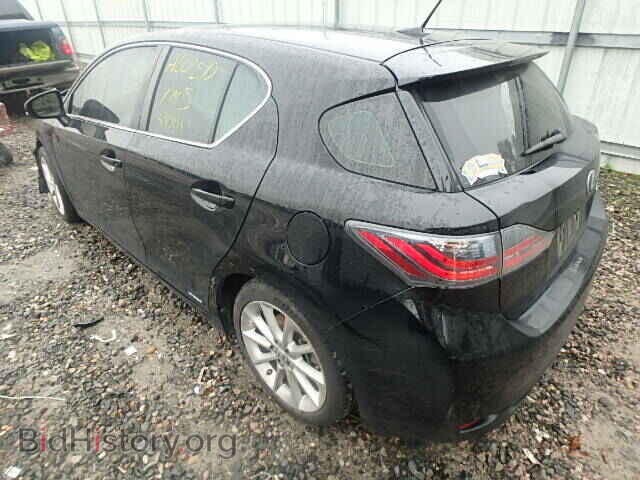 2012 LEXUS CT 200 - VIN: JTHKD5BH4C2114412 - Фото 3