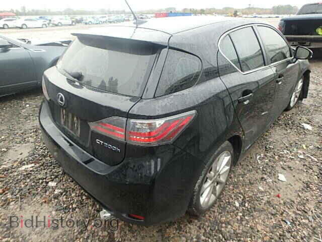 2012 LEXUS CT 200 - VIN: JTHKD5BH4C2114412 - Фото 4