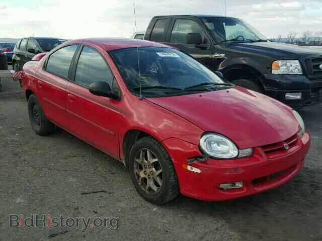 Фотография 1B3ES56C72D652769 - DODGE NEON 2002