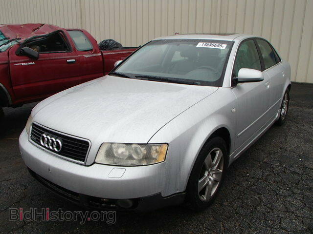 2002 AUDI A4 - VIN: WAULT68E82A155753 - Фото 2