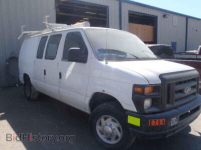 2010 Ford ECONOLINE, белый — VIN 1FTNE2EL9ADA50203, Copart