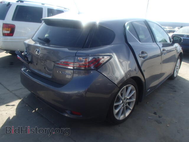 2012 LEXUS CT 200 - VIN: JTHKD5BH9C2058970 - Фото 4