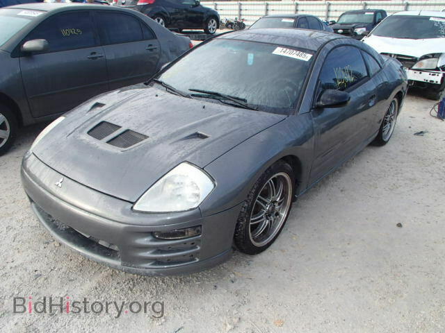 2002 MITSUBISHI ECLIPSE - VIN: 4A3AC34G42E041934 - Фото 2