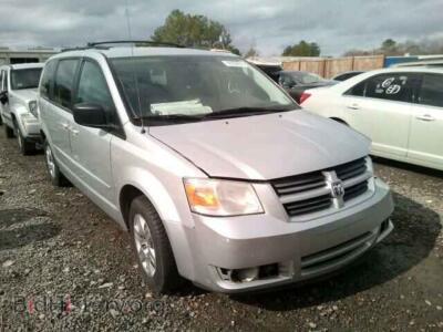 2010 Dodge CARAVAN Grand Cara, серебристый — VIN 2D4RN4DEXAR153923, Copart