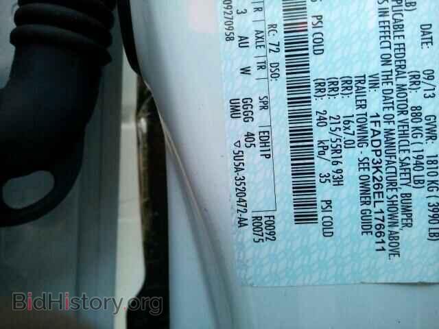 2014 FORD FOCUS - VIN: 1FADP3K26EL176611 - Photo 9