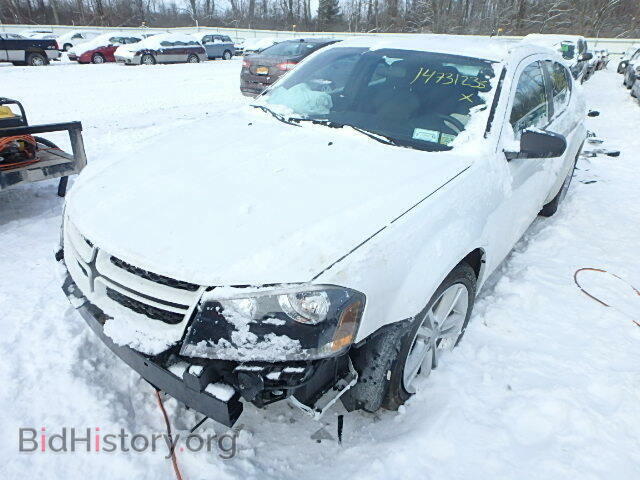 2014 DODGE AVENGER - VIN: 1C3CDZAB4EN160645 - Фото 2