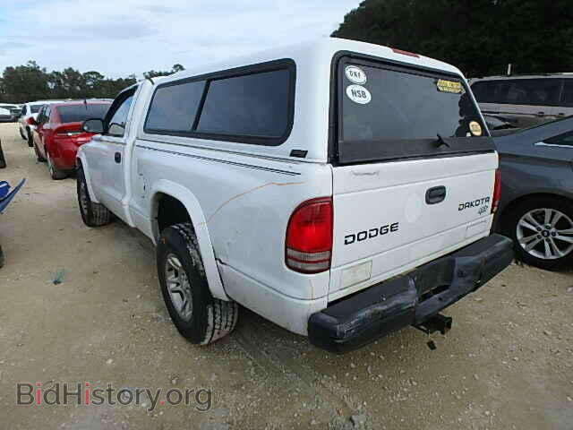 2004 DODGE DAKOTA - VIN: 1D7FL16K04S658465 - Фото 3