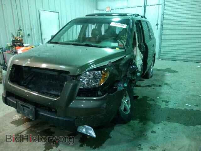 2006 HONDA PILOT - VIN: 2HKYF18686H527943 - Фото 2