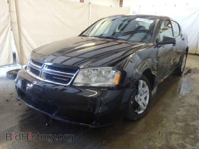 2014 DODGE AVENGER - VIN: 1C3CDZAB7EN221308 - Фото 2