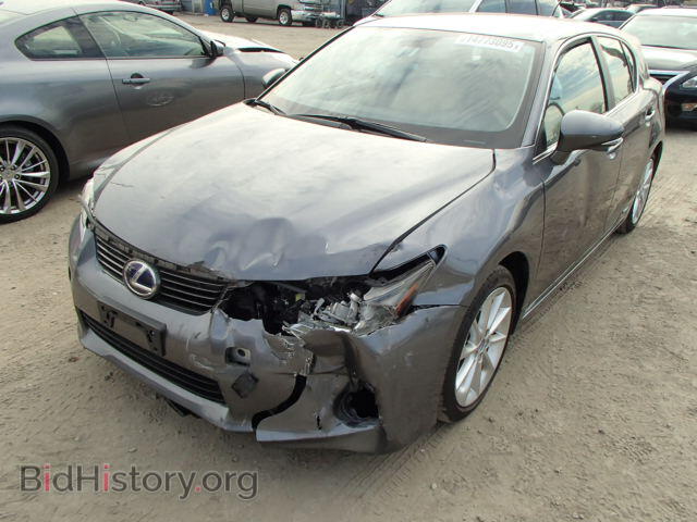 2012 LEXUS CT 200 - VIN: JTHKD5BH2C2120807 - Фото 2