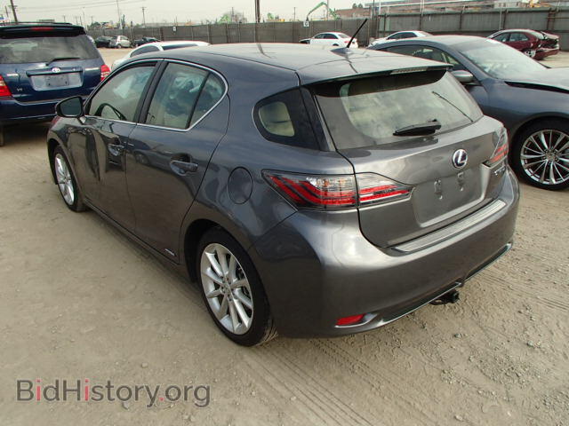 2012 LEXUS CT 200 - VIN: JTHKD5BH2C2120807 - Фото 3