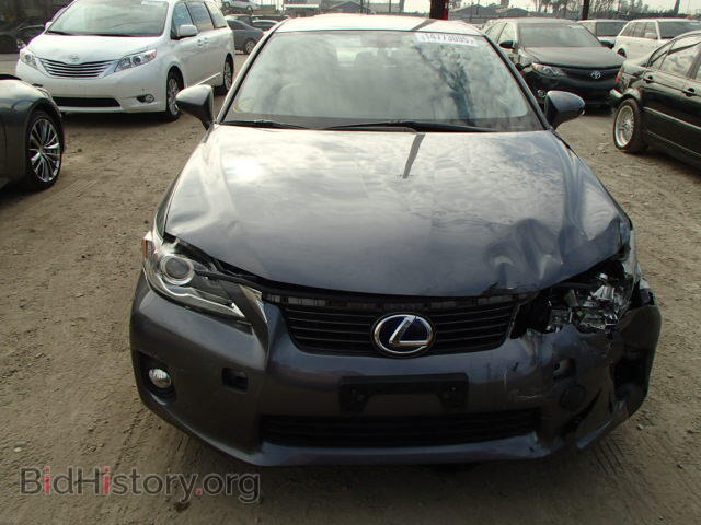 2012 LEXUS CT 200 - VIN: JTHKD5BH2C2120807 - Фото 9