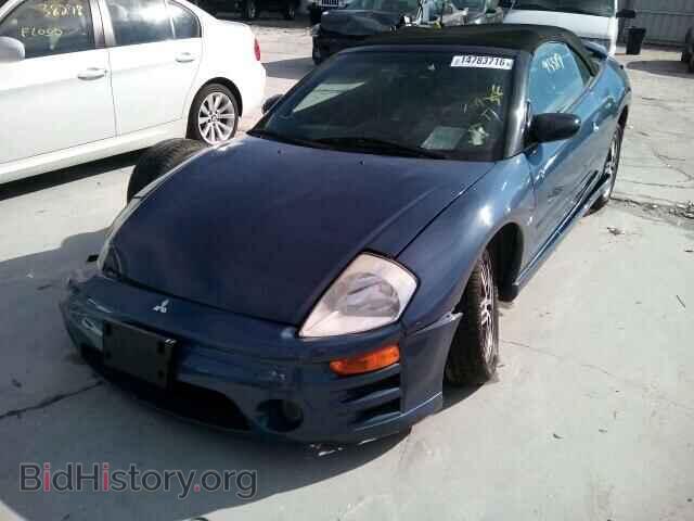 2003 MITSUBISHI ECLIPSE - VIN: 4A3AE75H13E166027 - Фото 2