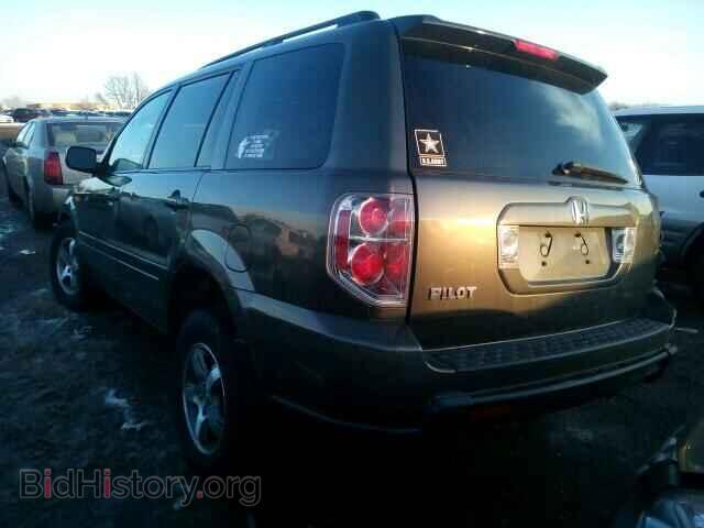 2006 HONDA PILOT - VIN: 5FNYF28546B037916 - Фото 3
