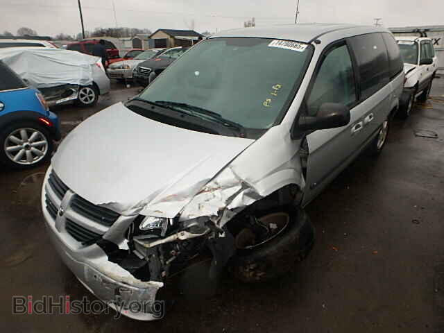 2007 DODGE CARAVAN - VIN: 1D8GP45R77B204920 - Фото 2