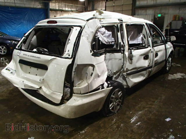 2007 DODGE CARAVAN - VIN: 1D8GP24E87B203293 - Фото 4