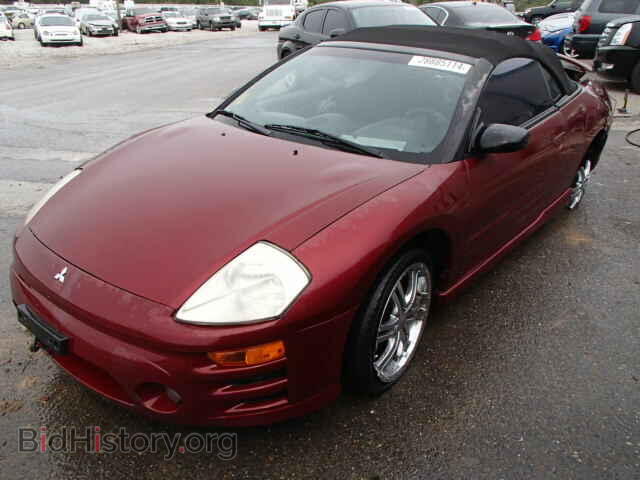 2004 MITSUBISHI ECLIPSE - VIN: 4A3AE55H74E037988 - Фото 2